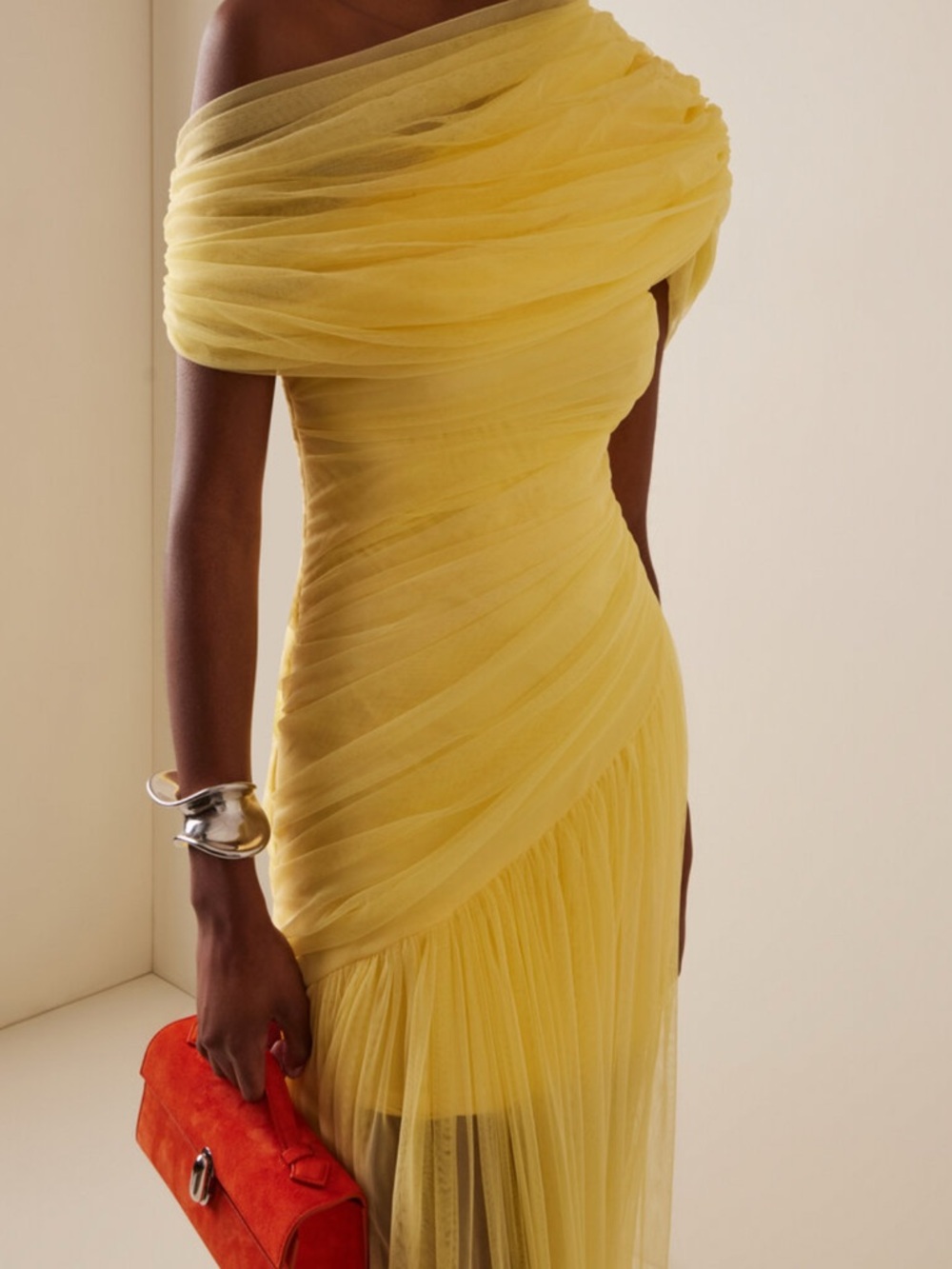 De La Vali Himalia Tulle Maxi Dress - Picture 2 of 6